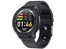 Relógio inteligente feminino F81 com função à prova d'água IP68 e monitor de temperatura para celulares Android e iOS Bestvite (preto)