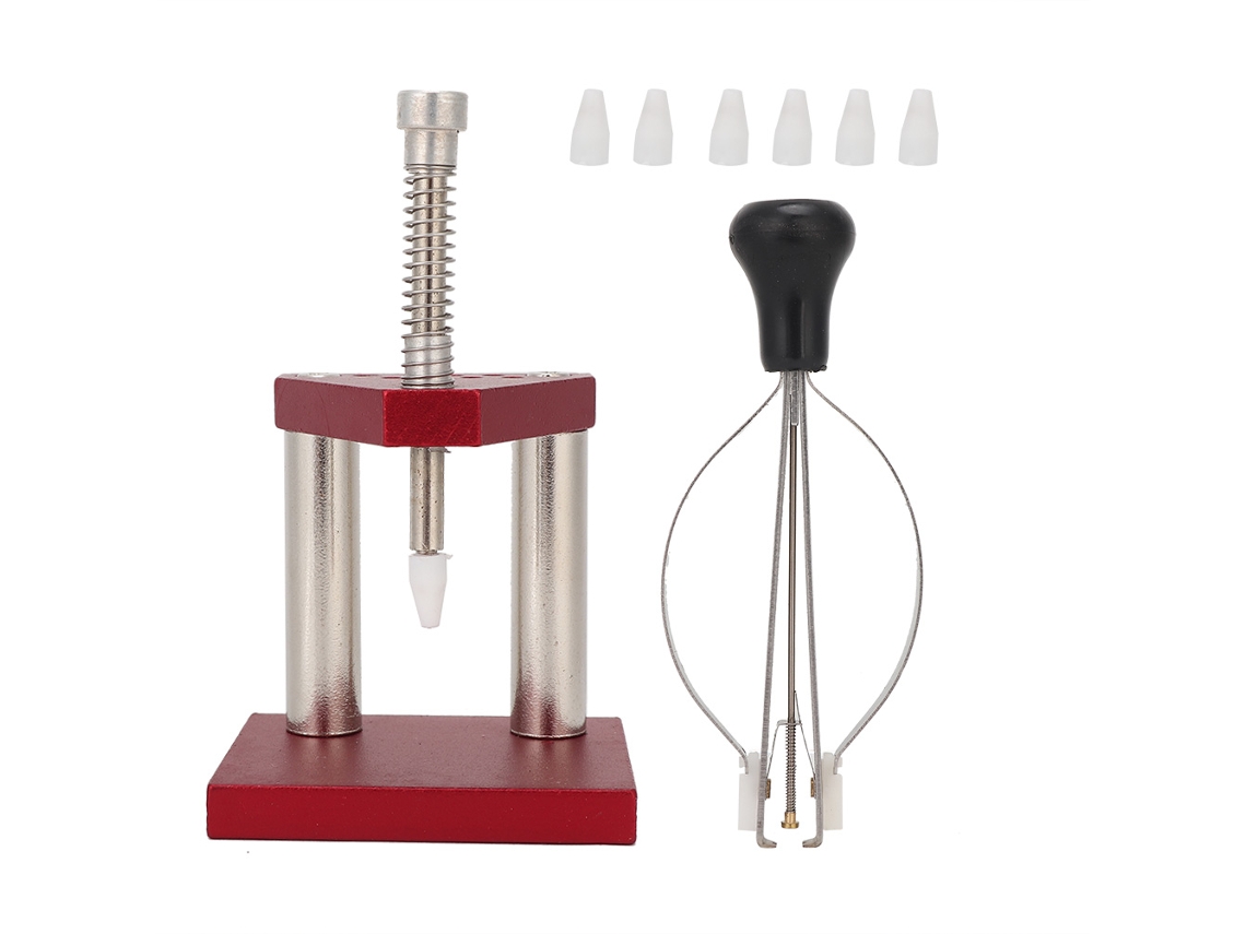Kit Ferramenta para Reparar Relógio com Extractora e Pressor de Agulhas de Qualidade