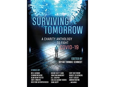 Livro Surviving Tomorrow A charity anthology de Neil Gaiman Seanan McGuire (Inglês)
