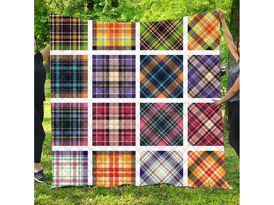 Colcha Acolchoada 3d Fansu Capa de Cama com Estampa Ar Condicionado Conjunto Roupa para Sofá Crianças e Adulto