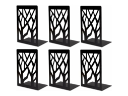 Suportes De Livros De Metal Para Livros Pesados, Suportes Para Estante, Suportes Decorativos Antiderrapantes Para Livros