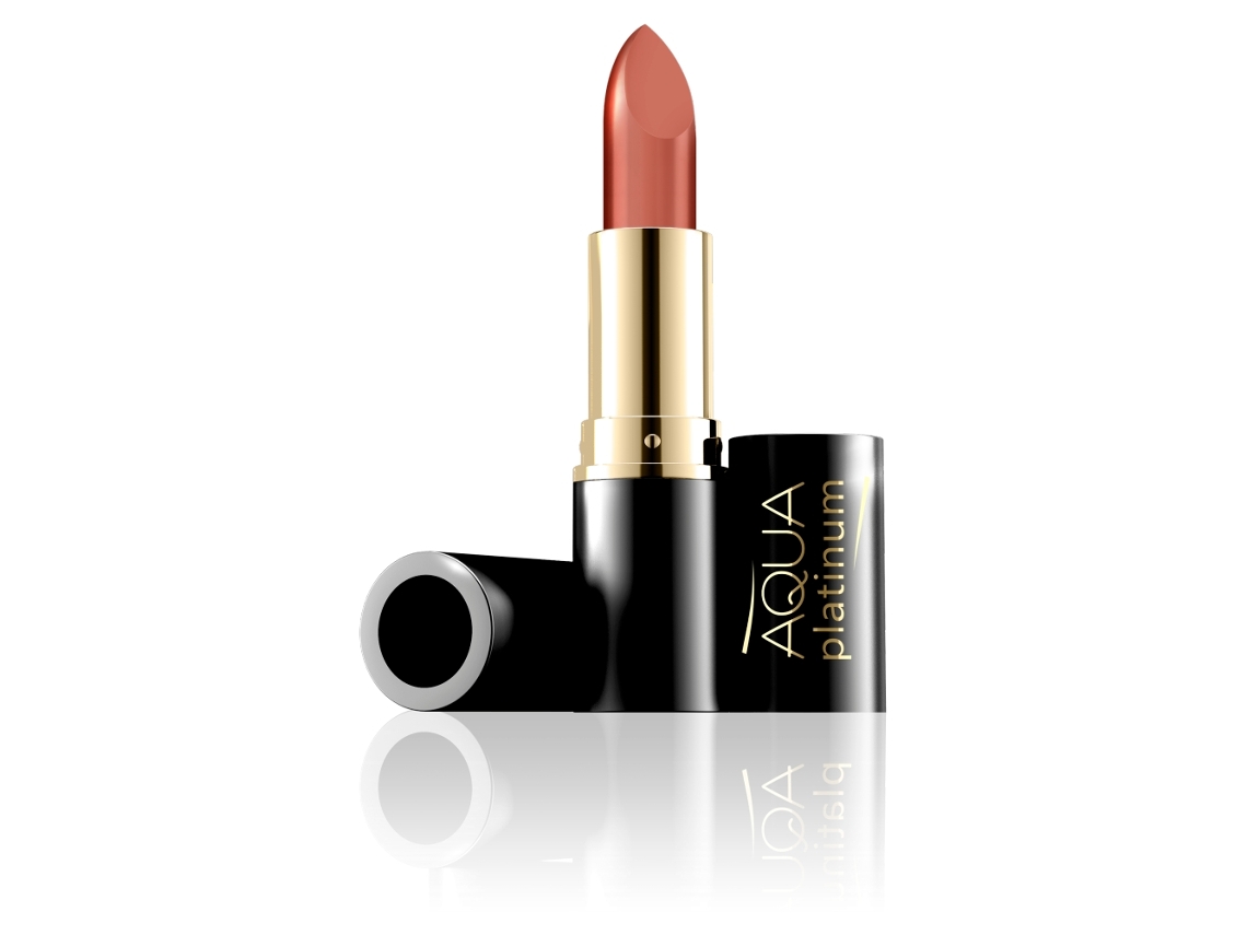 Batom Para Lábios Eveline Cosmetics Aqua Platinum 478 Hidratação E Brilho Labial Profundo