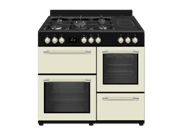 Fogão a Gás SOLTHERMIC Vtc Crema Range Cooker 100 Brand Profesional 3 Fornos Eléctricos
