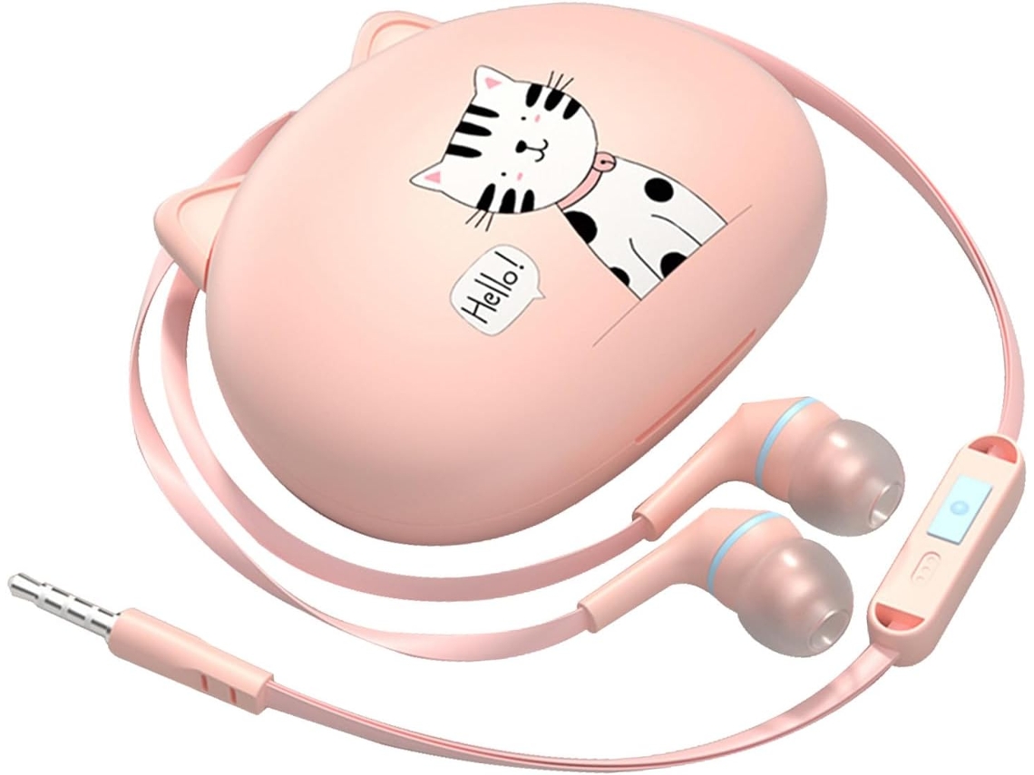 Fones De Ouvido Com Fio Alta Som, Design Para Uso Em Móveis E Jogos