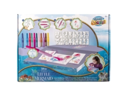 Conjunto De Aerógrafo E Estêncil Da Pequena Sereia 87315