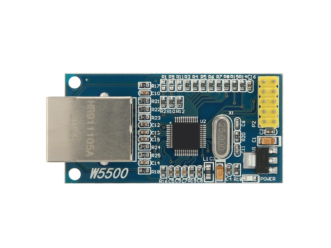 Módulo Ethernet W5500 Com Tcp/ip Para Microcontroladores