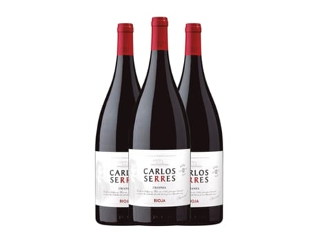 Vinho CARLOS SERRES Rioja Crianza Garrafa Magnum (1.5 L - 3 Unidades)