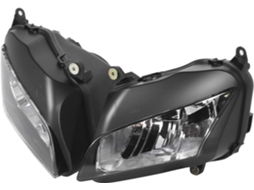 Conjunto De Faróis Dioche Para Motocicleta Cbr 600rr Par 2007-2010, Com Lentes Esquerda E Direita Cobertura Transparente