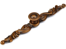 Puxador De Gaveta, Puxador De Porta, Puxador De Porta Com Furo Único Para Armário Guarda Roupa 182mm