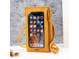 Bolso Bandolera Pequeño Para Mujer, Amarillo