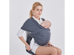 Mochila para Bebê Cinza escuro, Essencial para Viagens, Confortável e Segura para Pais e Bebês STELASPLEN