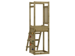 Outdoor Playset, Outdoor Playsets Vidaxl Marrom Madeira De Pinho Impregnada (n/a)