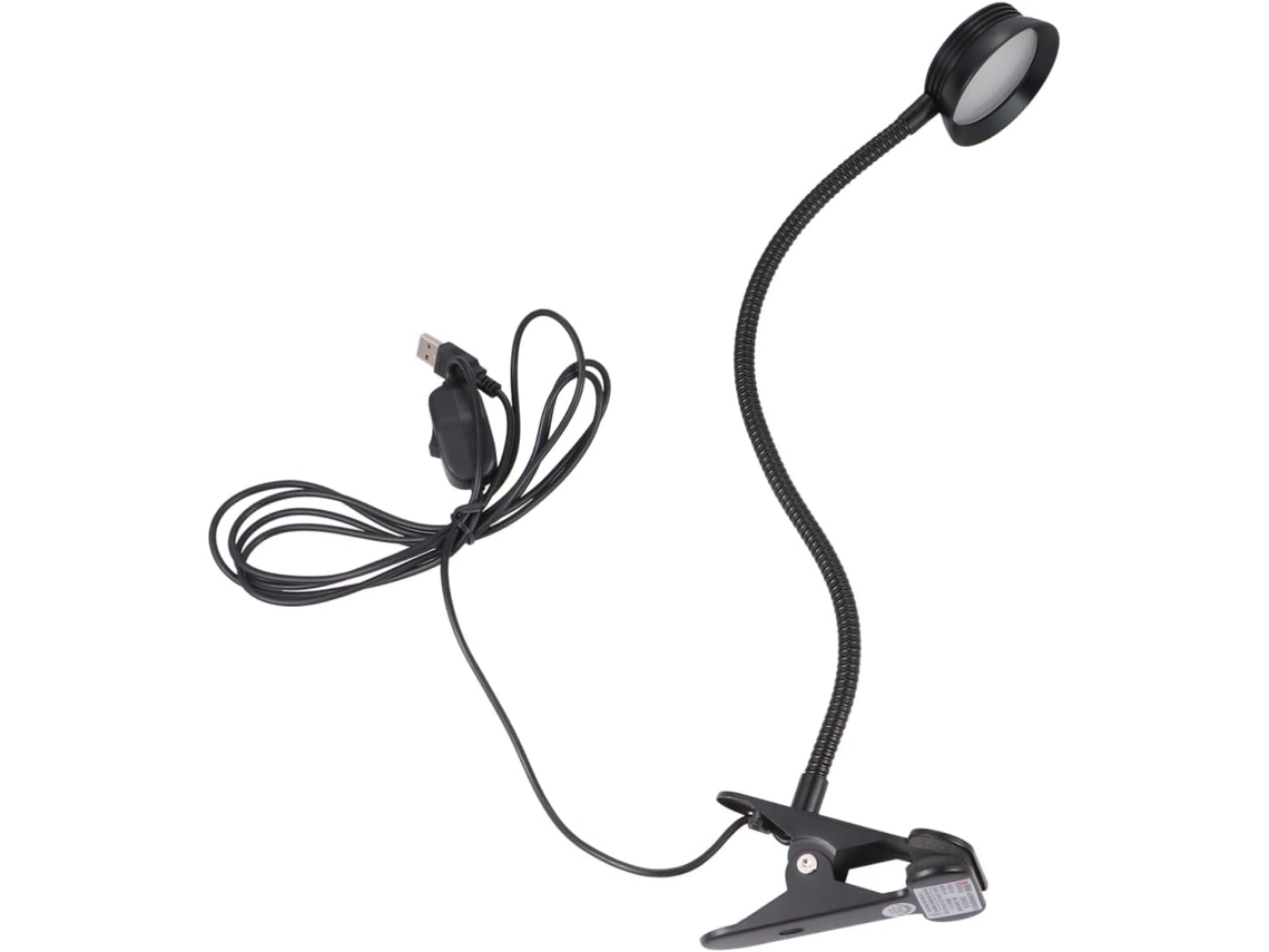 Luminária De Leitura Led Tofficu Com Clipe, Luminária De Leitura Usb Para Camping E Lazer, Com Proteção Contra Reflexos