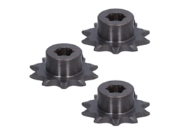 Kit 3 Engrenagens Aço 10 Dentes 8mm Hexagonal
