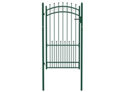 Fence Gate, Fence Gates Vidaxl Verde Aço (104 X 134.5 Cm)