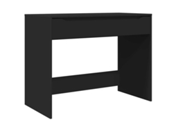 Conjunto 1 Secretária De Escrita Vidaxl Preto Derivados De Madeira (100 X 50 X 78 Cm)
