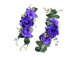 Laxiscreed Flores Artificiais Para Decoração De Bolos E Mesas De Jantar