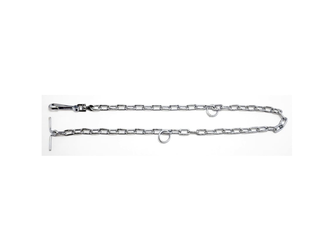 Collar ronzal cadena 200 cm x 4,0 mm pulid