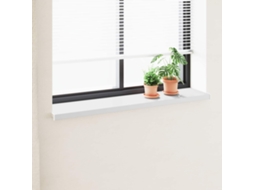Vidaxl Soleira De Janela Branco 160 X 30 X 4,5 Cm Pvc