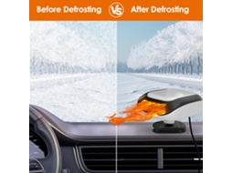 Ventilador de resfriamento para carro verde - 12V, ventilador elétrico de resfriamento para carro, difusor de inverno com resfriamento rápido, ventilador de resfriamento portátil