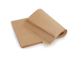 2026 100 Folhas de Papel de Pergamino Pré cortado 20*30cm Marrom para Cozinha Assar Bolos