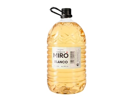Vermute JORDI MIRÓ Blanco Garrafão (5 L - 1 Unidade)