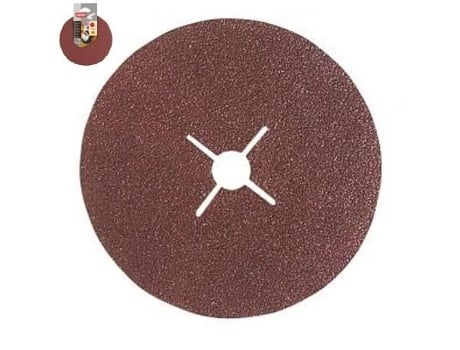 3 discos fibra corindon 178mm g.80 ratio