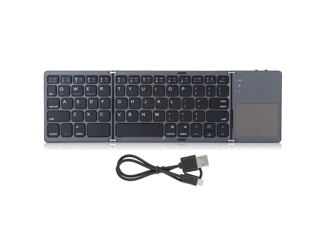 Teclado LAXISCREED (bluetooth Sem Fio, Triplo, Portátil)
