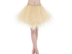 2026 falda Tutu Curta para Meninas, Tamanho Único, Várias Cores, Ideal para Festas e Danças