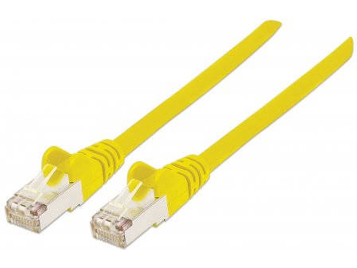 Cabo de Rede INTELLINET (RJ45 - 5 m - Amarelo)
