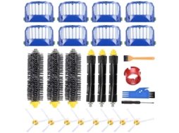 Kit de acessórios de reposição para Irobot Roomba série 600 e peças da série 500, peças de escova de reposição
