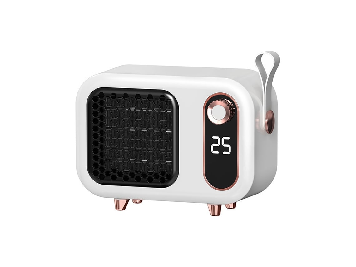 Aquecedor De Mesa Mini De 500 W (branco)