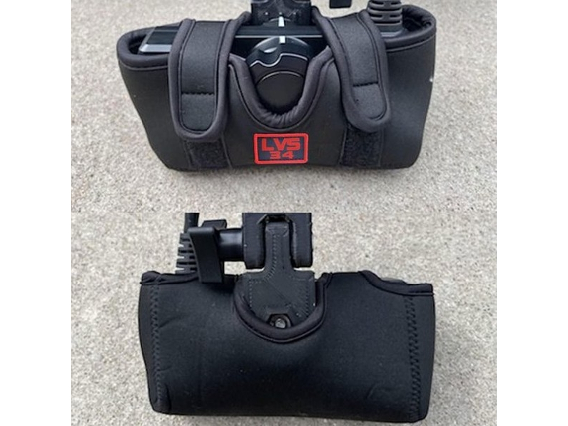 Transdutor De Hidrofone Zachare Neopré - Proteção Leve - Projeto Impermeável - Substituição Hidrofone Livescope Plus Lvs34 - Armazenamento Portátil -