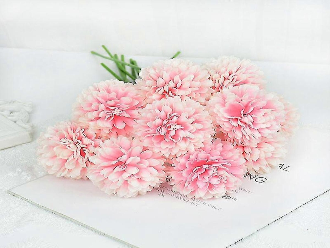 Hortênsias Artificiais - 10 Peças - Seda/tecido - Para Interiores E Exterior E Casamentos | Lurelia