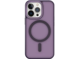 Capa JUST IN CASE  Magsafe iPhone 16  Pro  Max (Roxo)