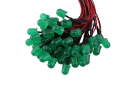 Laxiscreed Lâmpadas Led Led Difusas Multicoloridas 12v Dc, Pré-cablagem, Diâmetros De 10mm