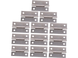 Conjunto De 40 Dobradiças Ferro Para Armários E Portas Cozinha.