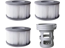 3 Peças, Suporte para Cartucho de Spa, Compatível com Mspa, para Piscina, Instalação Simples AQUAFORGE