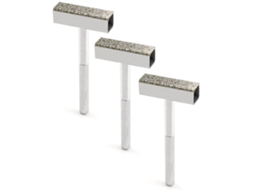 Pedra De Afiação De Alta Qualidade - Lâmina De Afiação 45 X 10 Mm - Punho Antideslizante - Aço Durable - Resistente À Corrosão - Leve