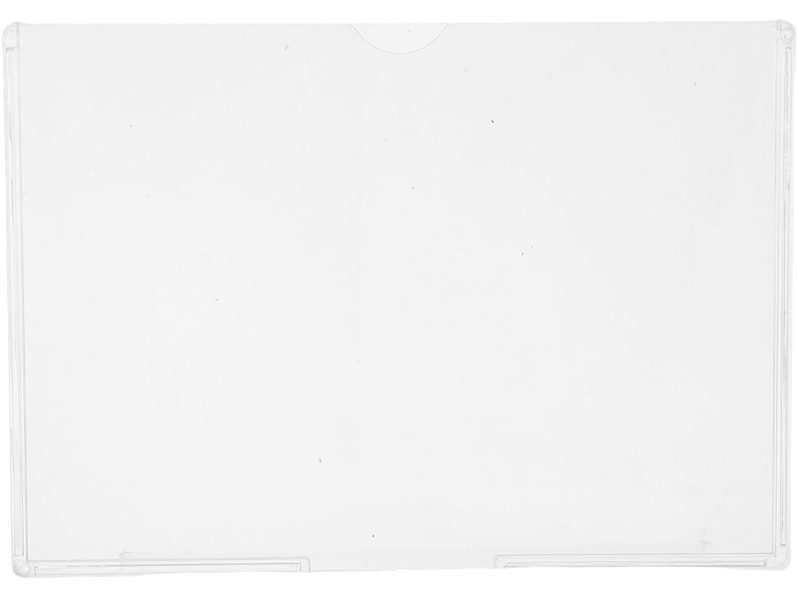 Protetor De Documentos Rígido E Transparente Zerodeko, 195x 132cm, Capa Plástica Para Documentos De 7 Polegadas