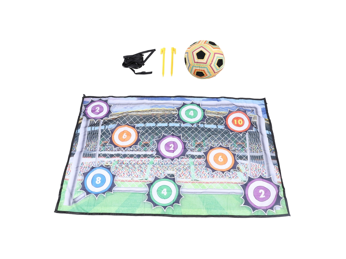 Mali jogo de Futebol Infantil com Tapete e Bola Arremesso Alvo Indoor Outdoor Tipo B