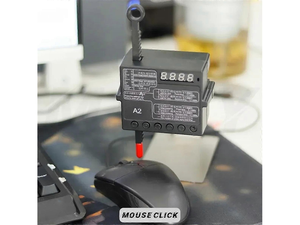 Ferramenta De Clique Automático Para Computadores Teclado Físico E Mouse Mouse, Abc Brilvibera