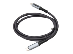 Aetheria cabo Usb C para C 100w Pd Transferência 10gbps 8k 60hz Usb 3.2 com Tela Digital