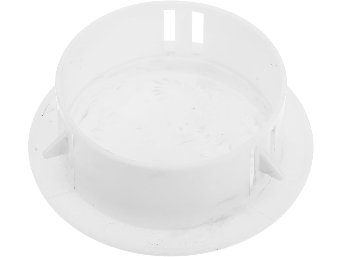 Bestyash Tampas De Saída Ar Condicionado Decorativas Em Abs Com Flange Bipartida, Placa De Cobertura Saída Ar Redonda