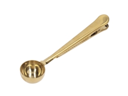 Cuchara Medidora De Café Clip Sellador 2 En 1 Acero Inoxidable Herramienta Para Café Hogar