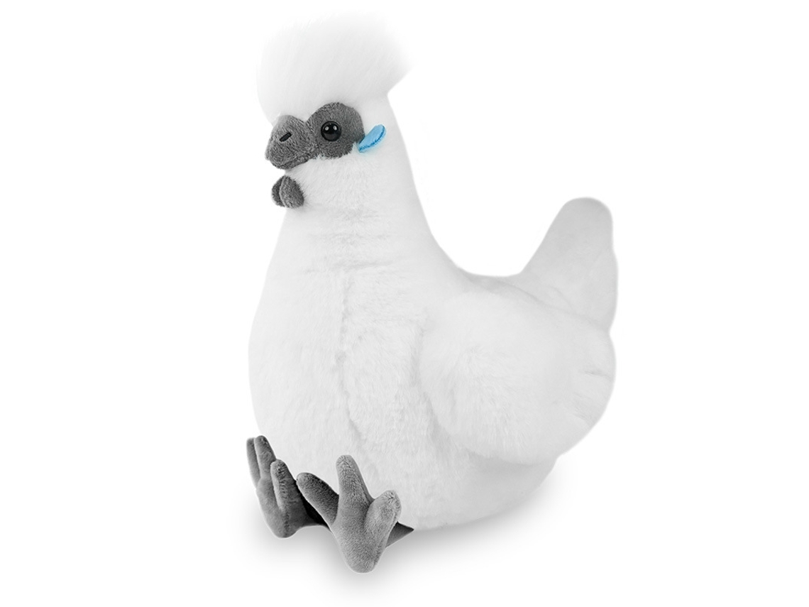 Pelúcia de Galinha Realista Galinha Pintada CHABERLU