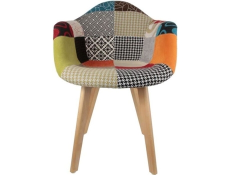 Poltrona Patchwork Escandinava Poltrona Patchwork Escandinava 74725 THE CONCEPT FACTORY