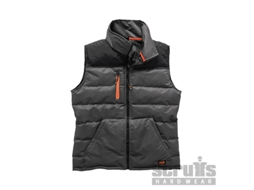 SCRUFFS T54599 Chaleco Worker Color Carbón