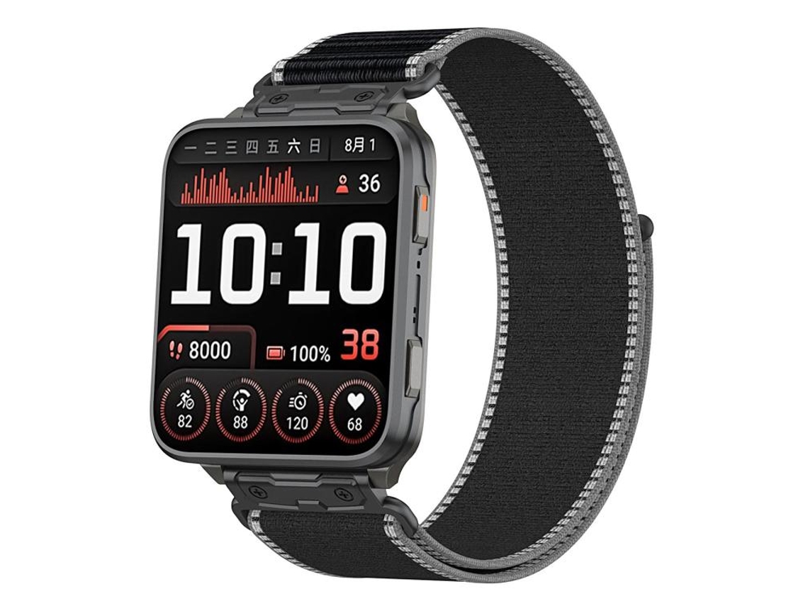 Pulseira Para Garmin Venu X1 - Nylon Trançado - Wild Path Loop - Liberação Rápida