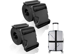 Lurelia Bolsa Bagagem, Ajustável, Preto